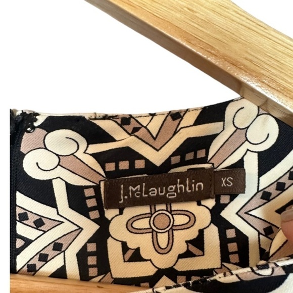 J McLaughlin Catalina cloth three-quarter sleeve dress XS - Picture 4 of 7